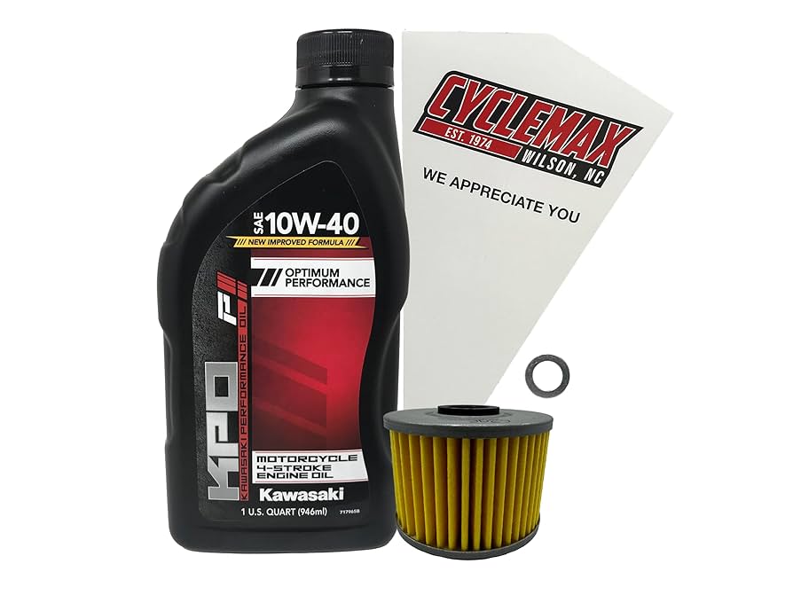 Amazon.com: Cyclemax Standard Oil Change Kit compatible with